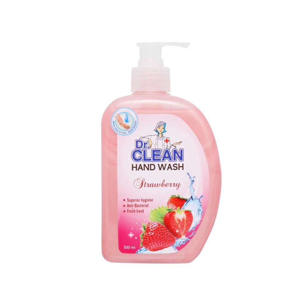 Nước rửa tay dr.clean 500ml mẫu mới