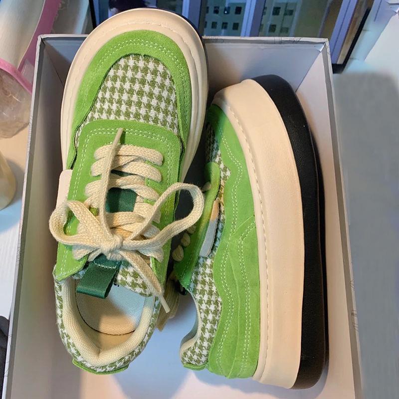 Giày thể thao hở ngón đế dày thời trang thu đông phong cách mới 2021 dành cho bạn nữ