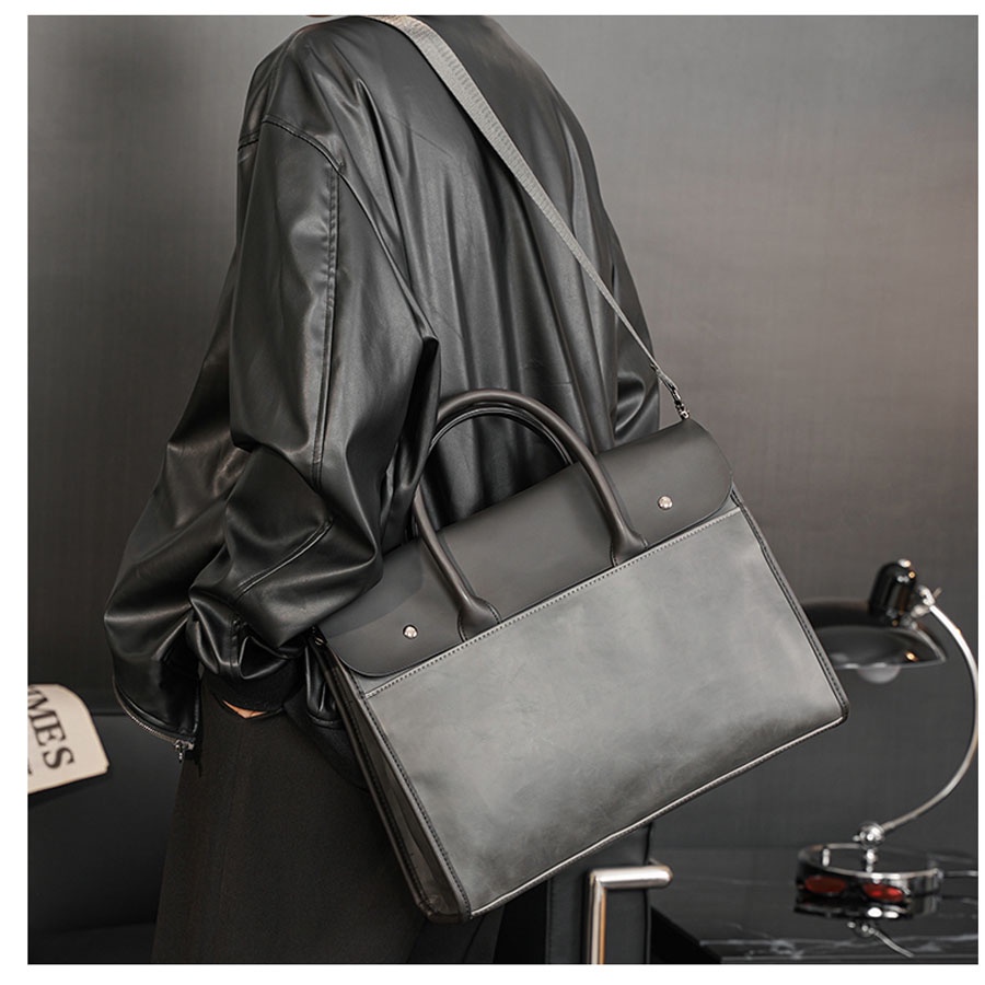 Túi xách nam hàn quốc, túi đeo vai thời trang, cặp công sở nam