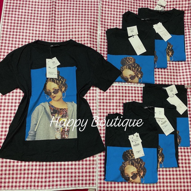 [Ảnh thật] Áo phông zara size S M