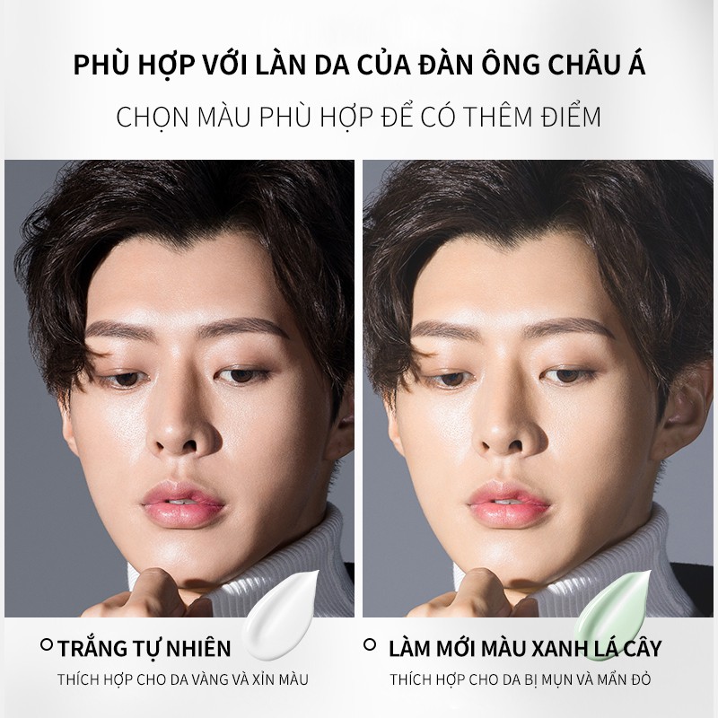 Kem lót trang điểm MAN TALE sáng da nhỏ lỗ chân lông 35g | BigBuy360 - bigbuy360.vn