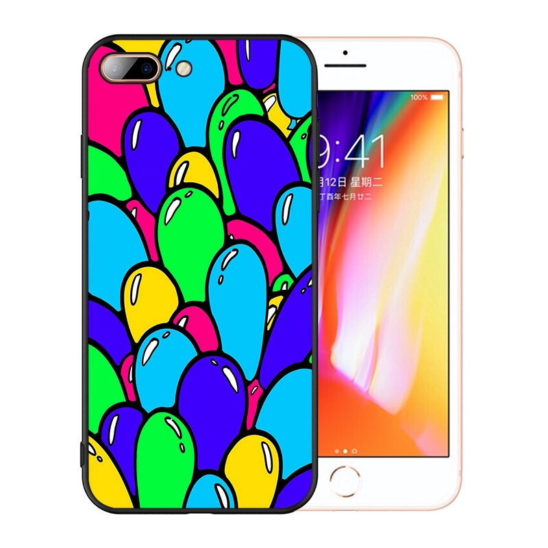 Ốp Lưng Họa Tiết Hình Bong Bóng Bay Thời Trang Cho Iphone Xs Max Xr X 5s 6s 7 8 Plus