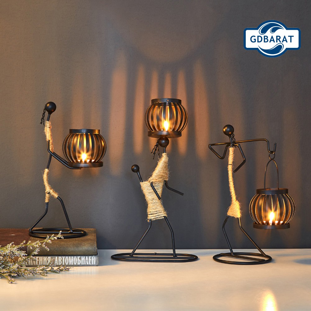 Chân Nến Bằng Sắt Dùng Để Trang Trí Nội Thất