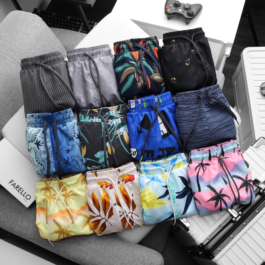 Quần short quần bơi đi biển bigsize nam thể thao xuất dư cao cấp ZR size S M