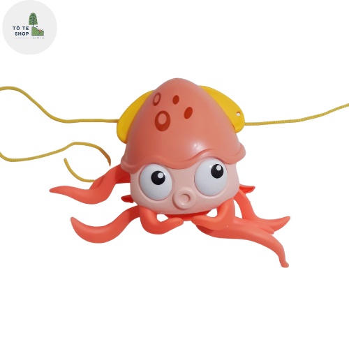 Đồ Chơi Bạch Tuộc, Chạy Bằng Dây Cót, Bạch Tuộc Tinh Nghịch, Bạch Tuộc Bơi Lội