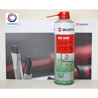 Chai xịt mỡ bò nước hhs 2000 – wurth đức
