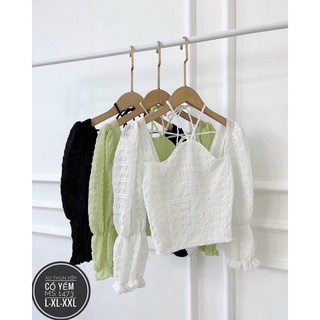 Áo xốp cổ yếm bigsize