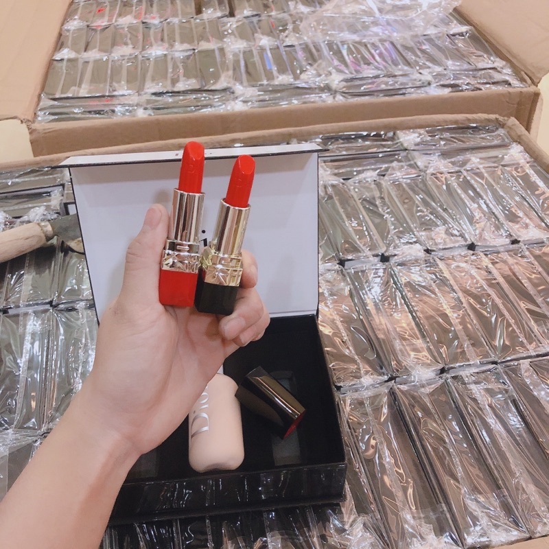 Set 1Kem Nền Và 2 Son Thỏi Doir . | BigBuy360 - bigbuy360.vn