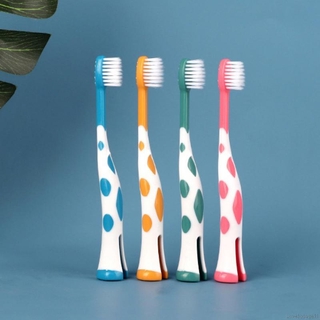 Set 4 Bàn Chải Đánh Răng Lông Mềm Kiểu Hoạt Hình Xinh Xắn Cho Bé