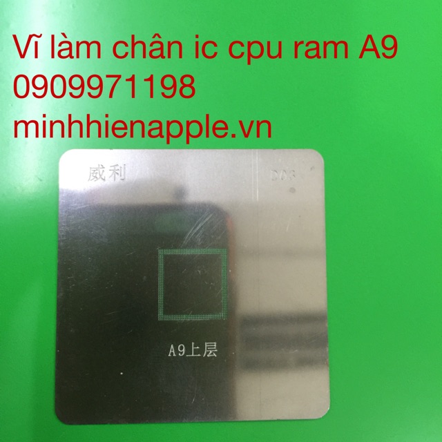 Vỉ làm chân IC Ram iphone A5 6 7 8 9