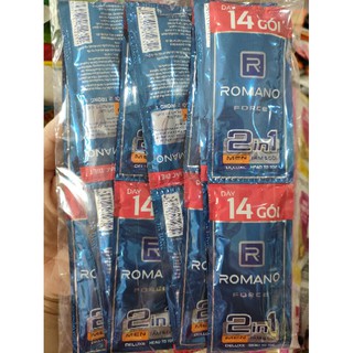 14 gói tắm gội 2in1 Romano
