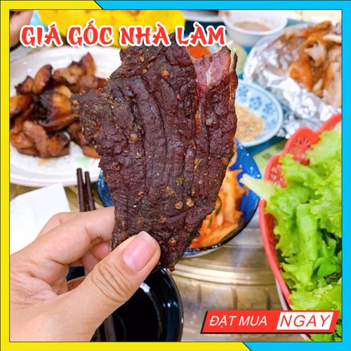 [THẬT 100%] Thịt Bò Gác Bếp Điện Biên 100g Cam Kết Ngon Sạch Chuẩn + Tặng Kèm Chẩm Chéo