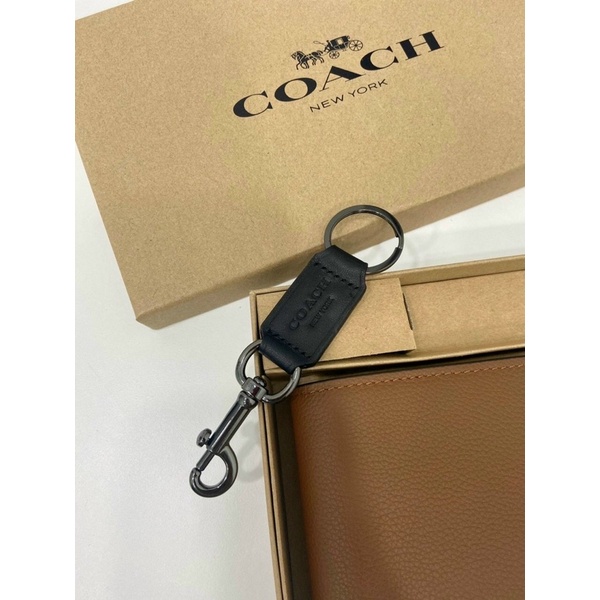 Ví Coach nam kèm khoá mua 1 được 2