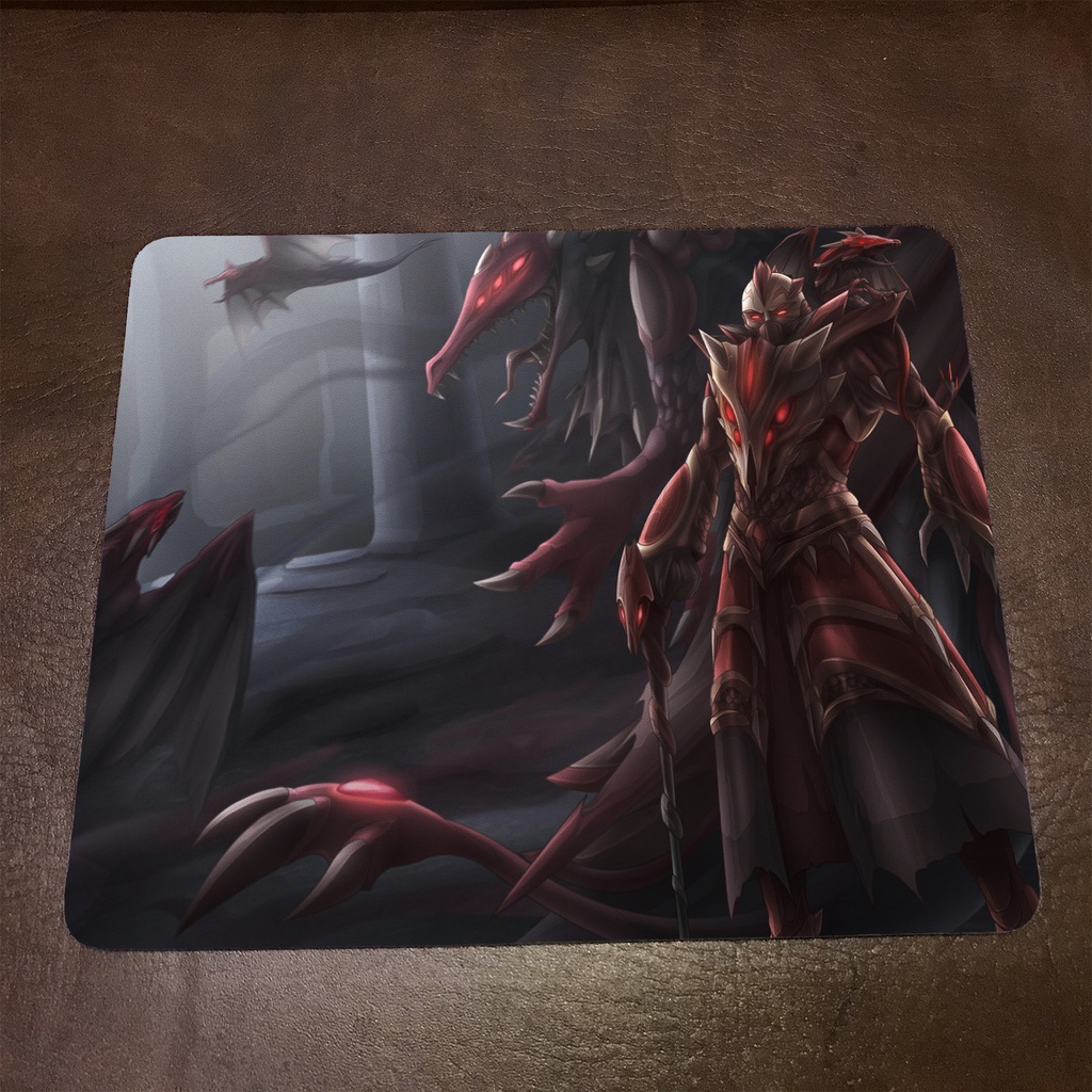 Lót chuột máy tính League of Legends SWAIN - Mẫu 1 Mousepad cao su êm ái, nhận in theo yêu cầu