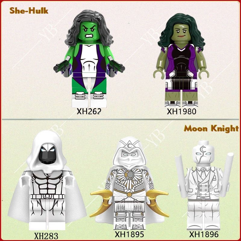 Bộ Đồ Chơi Lắp Ráp Hiệp Sĩ Ánh Trăng Cho Bé