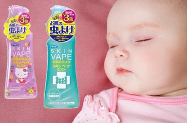 Xịt chống Muỗi Skin Vape Nhật Đủ Bill