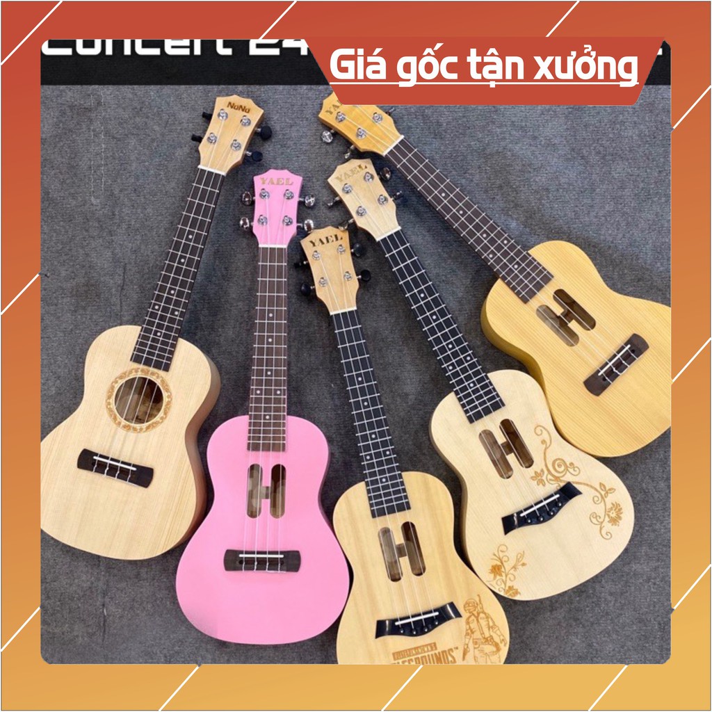 Ukulele Concert Yael - tặng đủ phụ kiện