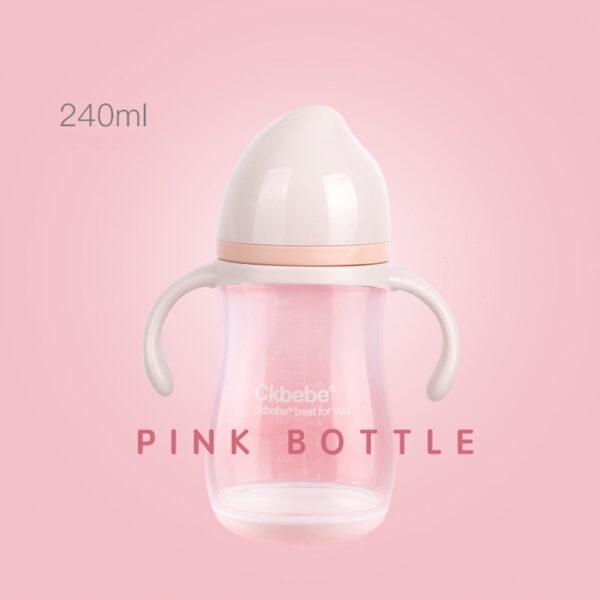 Bình Tập Uống Nước Có Tay Cầm Và Dây Đeo CKBEBE 240ml