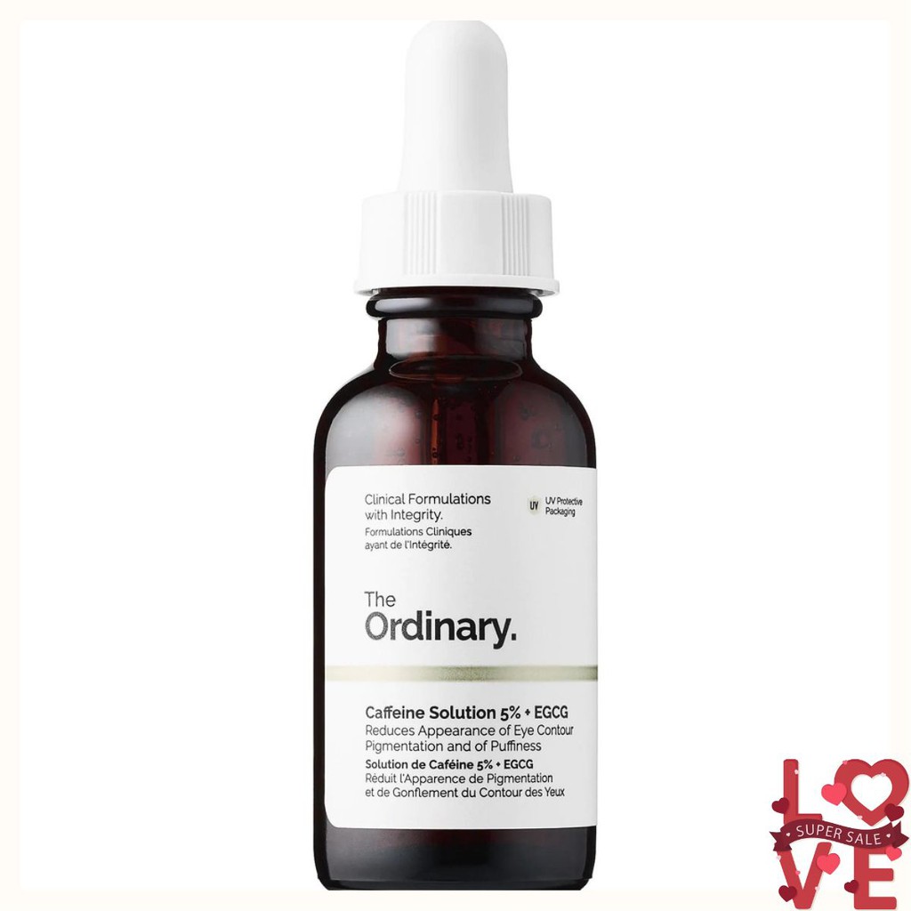 Serum mắt Caffeine Solution 5% + EGCG - The Ordinary ✾ﾑ