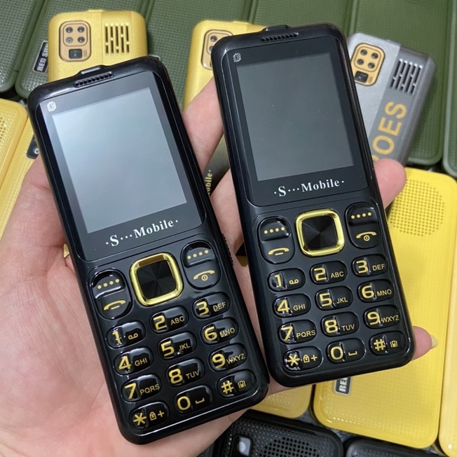Điện Thoại 03 sim 03 sóng Pin Trâu 2500MAH Chính Hãng Smobile W23 Bảo Hành 12 Tháng