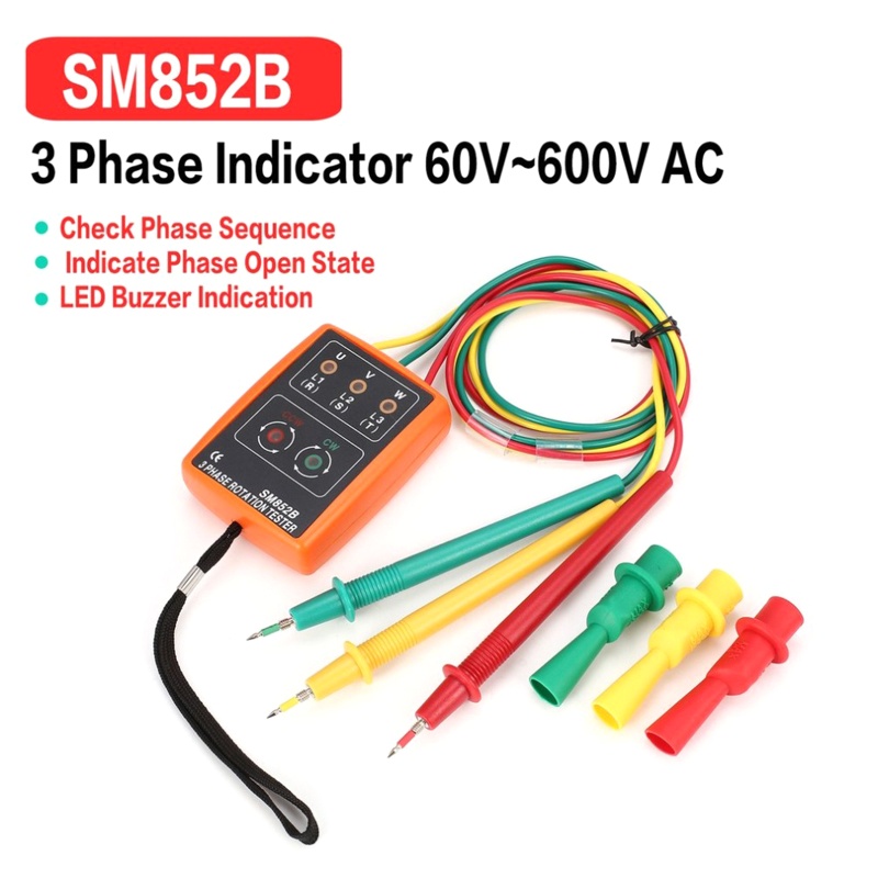 Thiết Bị Đo Tần Số Kỹ Thuật Số Có Đèn LED Cho Còi Báo Động 3 P