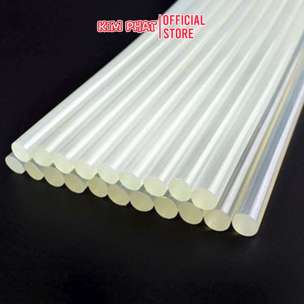 Keo nến silicon trong suốt dùng cho súng bắn keo 20w, 60w yuyen si
