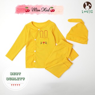 Bộ dài tay 💟𝐒𝐀𝐋𝐄 𝐭𝐚̣̆𝐧𝐠 𝐧𝐨́𝐧 𝐱𝐢𝐧𝐡💟 Thun gân Hàn Quốc 𝐭𝐚̣̆𝐧𝐠 𝐤𝐞̀𝐦 𝐧𝐨́𝐧 cao cấp cực đẹp xịn, hoạ tiết hình thỏ xinh xắn 