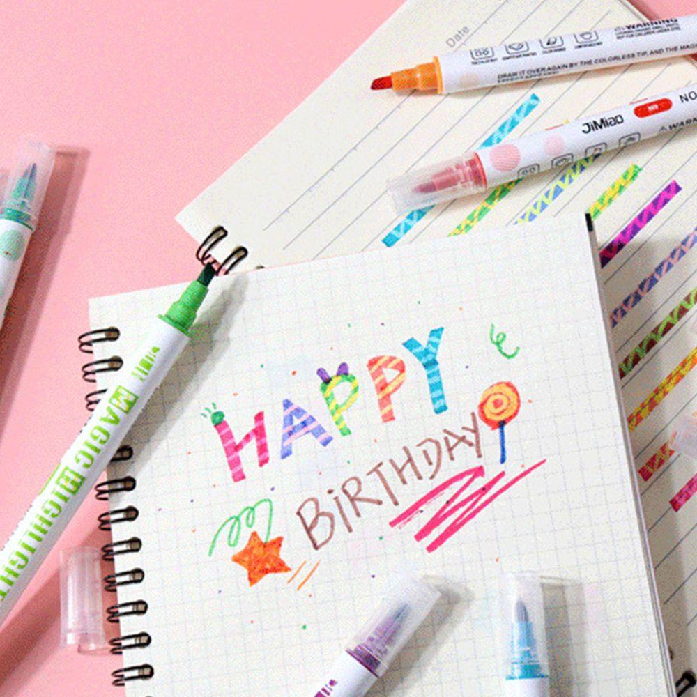 Bộ 10 Bút Dạ Quang Thay Đổi Màu Sắc