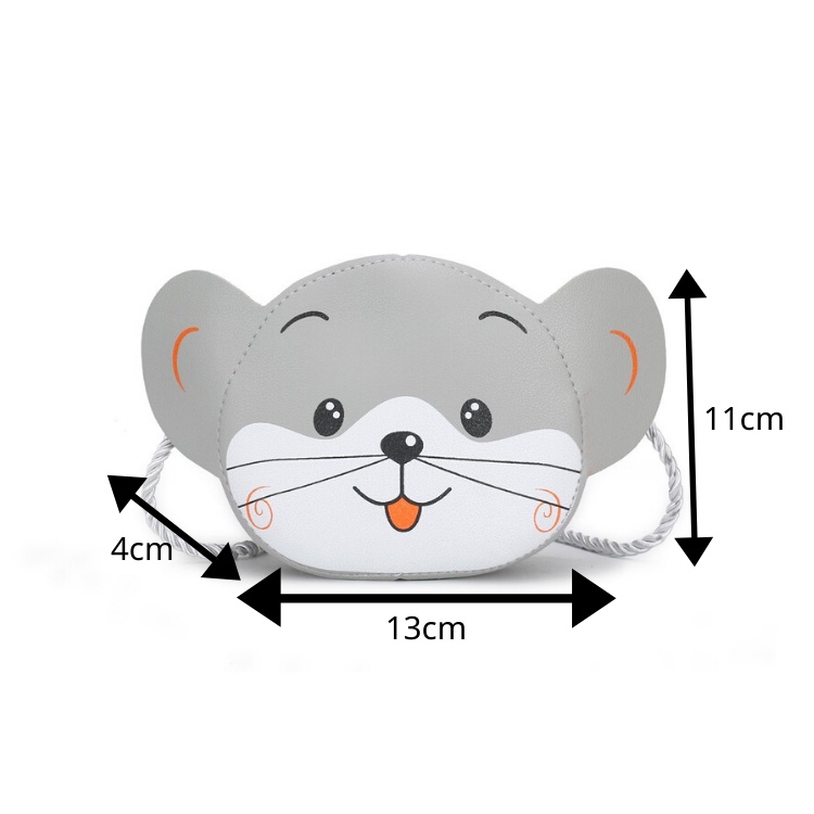 Túi đeo chéo mini cho bé gái đi chơi, đi du lịch từ 1 đến 10 tuổi