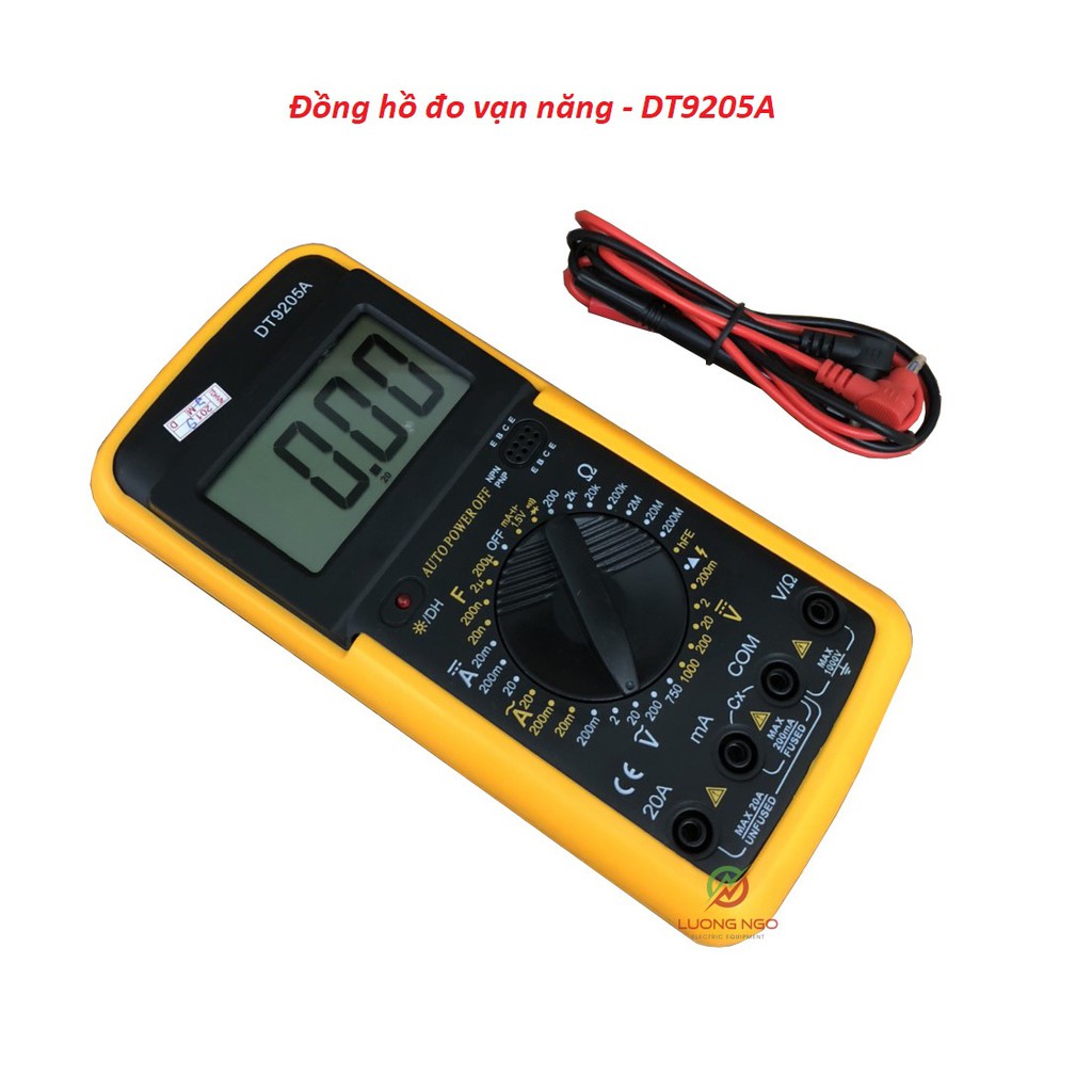 Đồng hồ đo vạn năng ,Sửa chữa điện tử - DT9205A