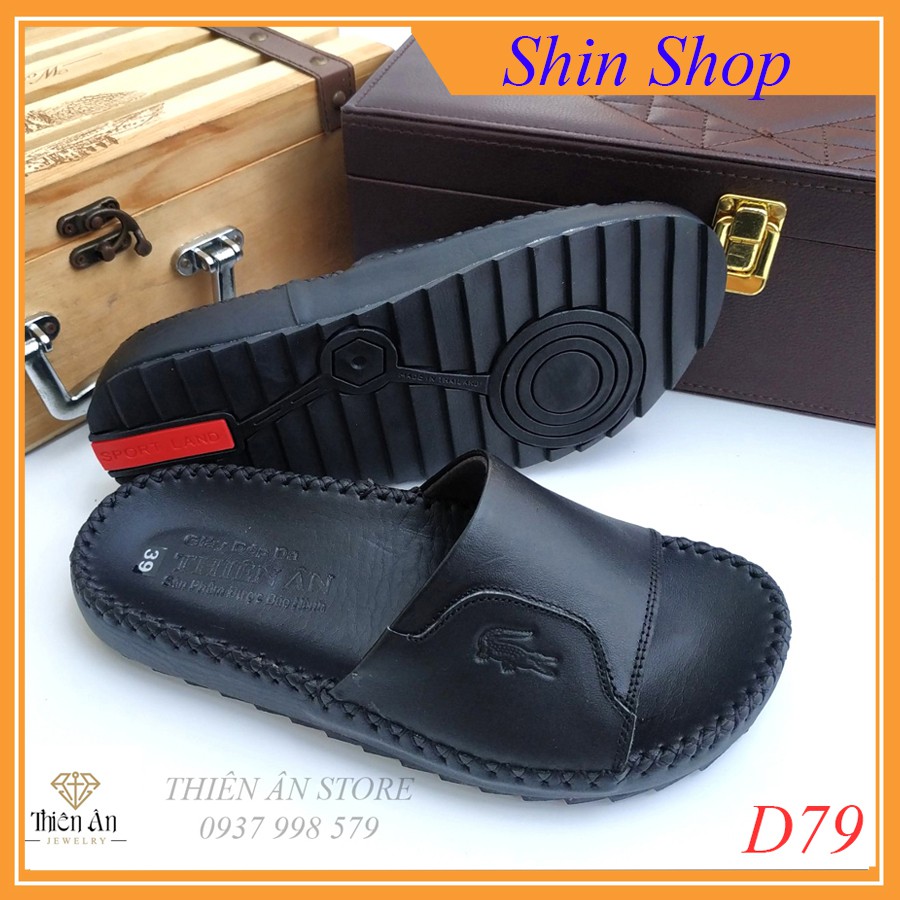 dép nam Thiên Ân quai ngang thời trang cao cấp D79