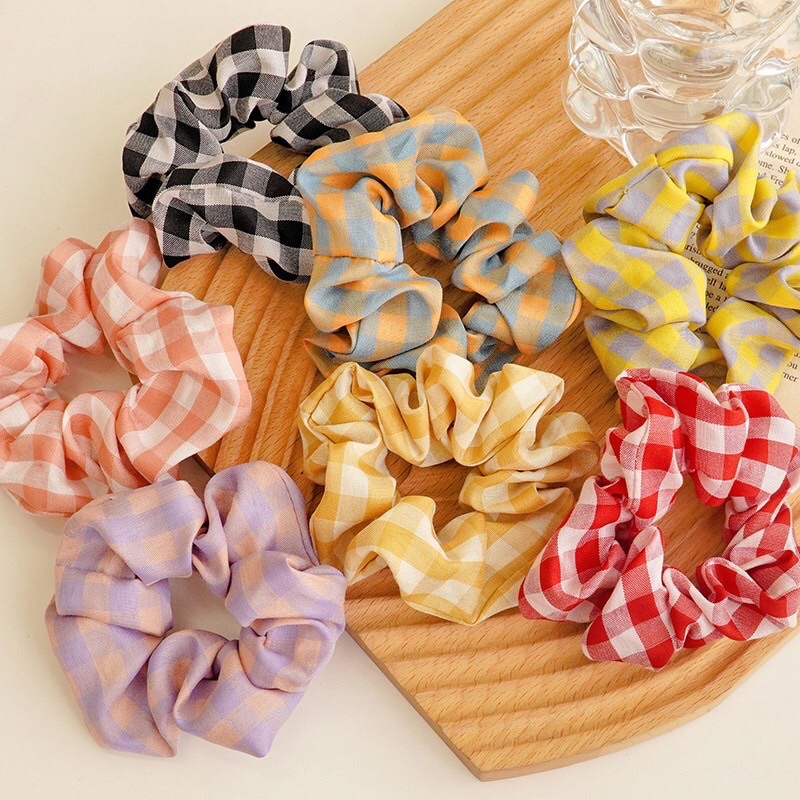 Scunchies dây buộc tóc nữ cá tính