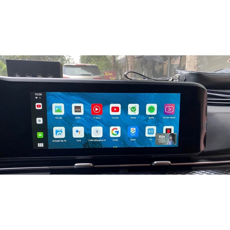 Android Box Carcam AI Biến Màn Hình Zin Thành Màn Android Chỉ Cắm USB