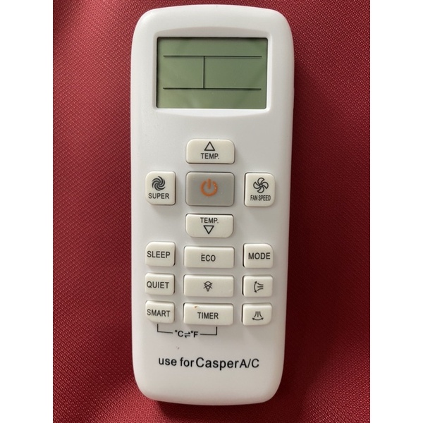 REMOTE ĐIỀU KHIỂN MÁY LẠNH ĐIỀU HOÀ CASPER MẪU MỚI