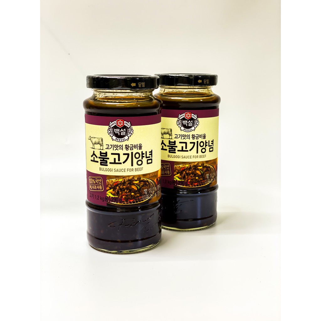 Sốt ướp thịt nướng Bò bulgogi galbi- Heo cay Hàn Quốc Beksul 290g
