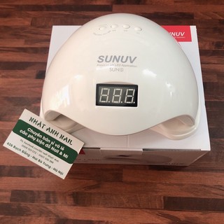 Đèn hơ gel Sun 5 chính hãng, máy hơ gel, đèn sấy gel móng tay