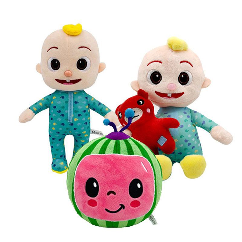 【Ready Stock】Cocomelon Đồ chơi nhồi bông hình hoạt hình JJ kích thước 15cm/5.9 inch