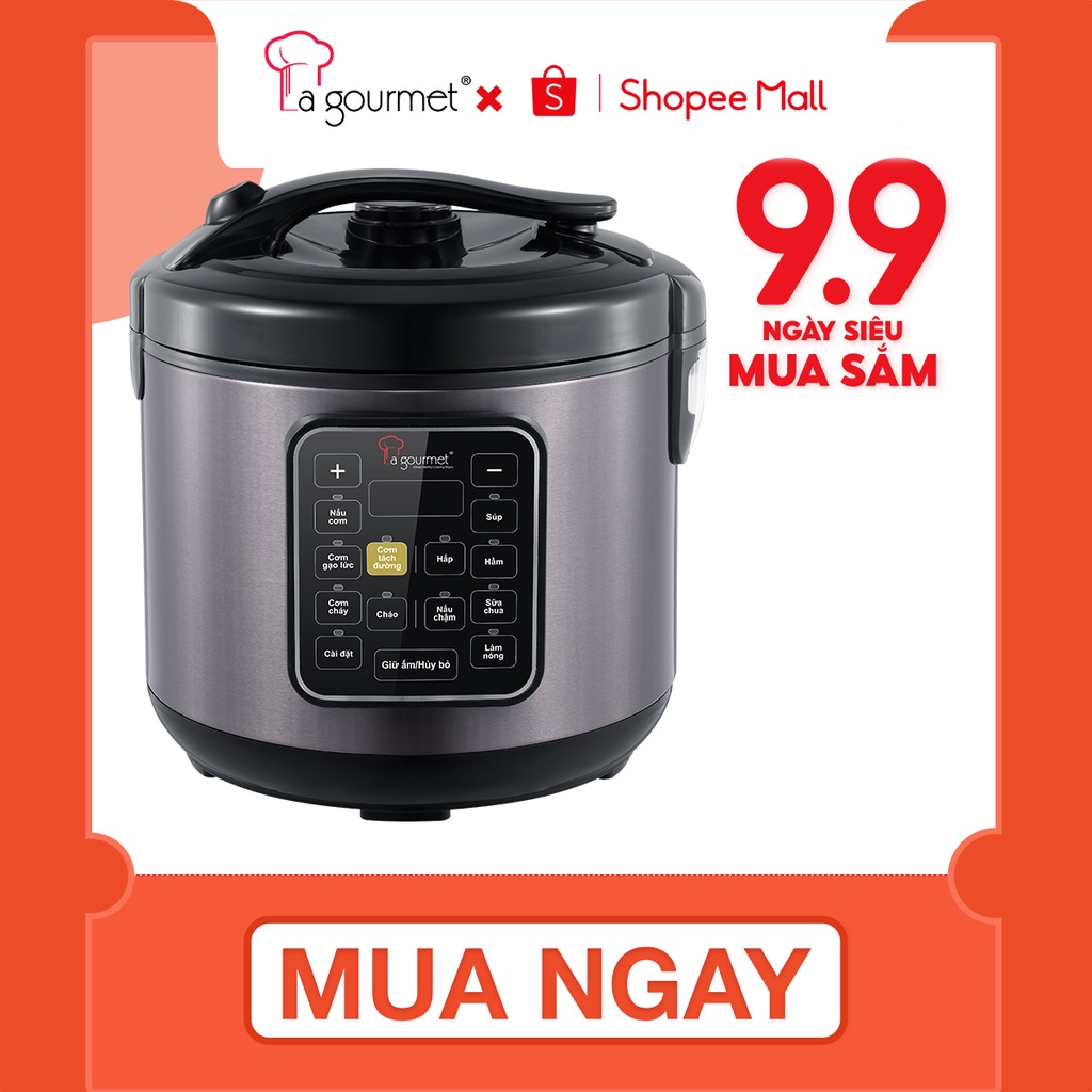 Nồi cơm điện tách đường cao cấp La gourmet 5L (bảo hành 1 năm) - 363992
