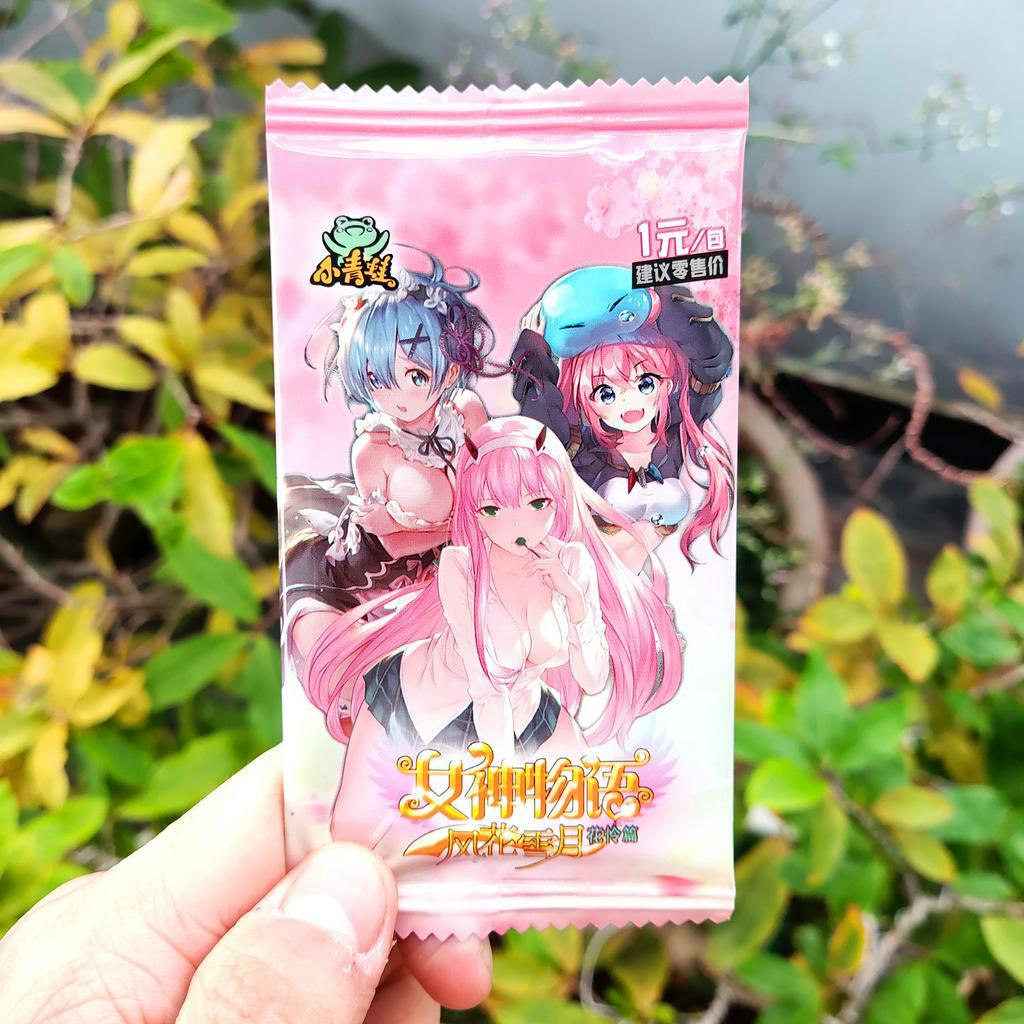 Set ảnh thẻ nhân phẩm Anime Waifu ngẫu nhiên + Sleeve, Toploader bọc thẻ