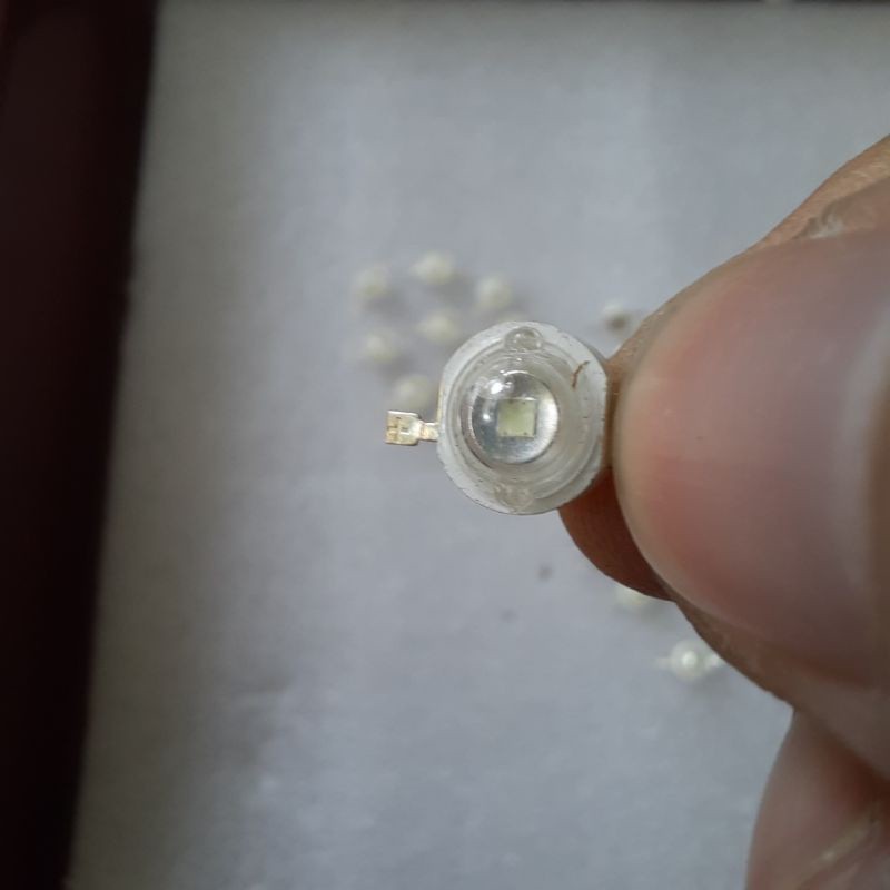 led 3w xanh lá lỗi bóng khí