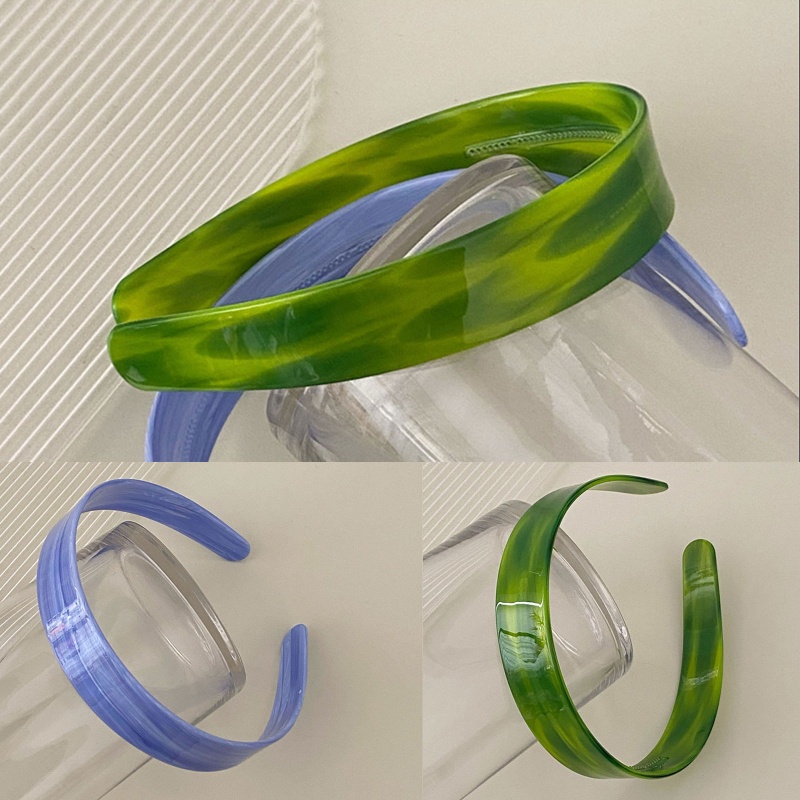 Băng Đô Cài Tóc Màu Trơn Chống Trượt Dành Cho Nữ