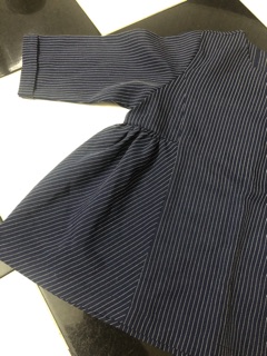 ÁO PEPLUM SỌC