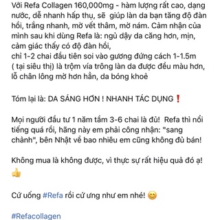 Tinh chất đẹp da refa collagen