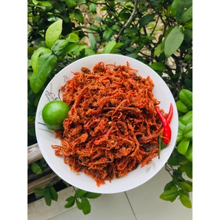 Bò Khô Sợi Loại đặc biệt Siêu ngon (100% thịt bò quê) trong túi zip 500gr