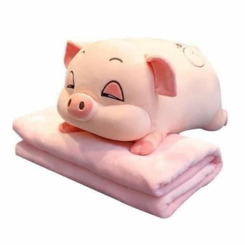 CHĂN THÚ 2in1 LỢN SỮA SIÊU ĐÁNG YÊU