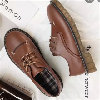(Sẵn 35/37) GIÀY OXFORD THÊU MŨI (CÓ ẢNH THẬT)