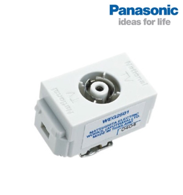 Ổ cắm tivi panasonic WEV2501SW WIDE