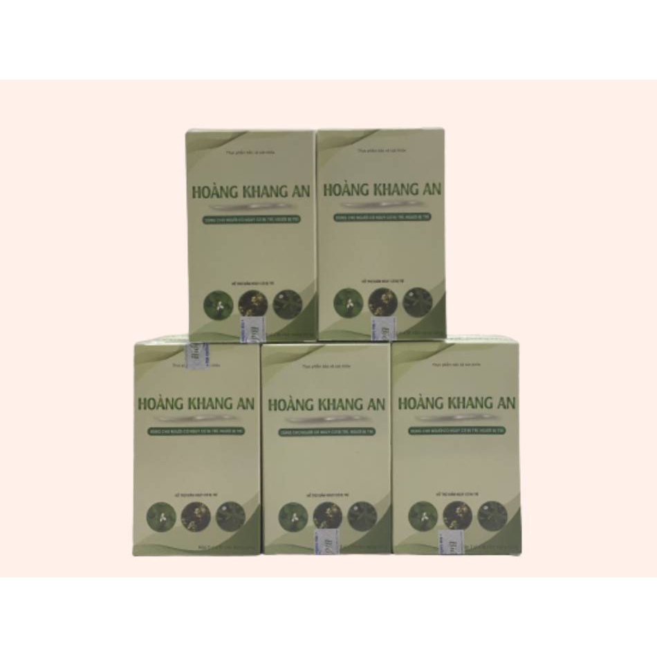 Hoàng Khang An Hộp 30 Viên Hỗ Trợ Cho Người Bị Táo Bón Và Bị Trĩ Lâu Năm