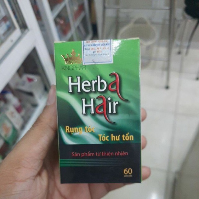 Herba Hair_Giảm rụng tóc, giúp tóc nhanh mọc và chắc khỏe