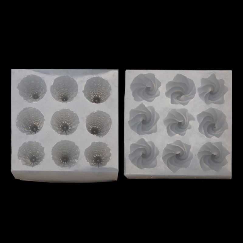 Khuôn làm mặt dây chuyền hình kem ốc quế 3D mini bằng nhựa resin